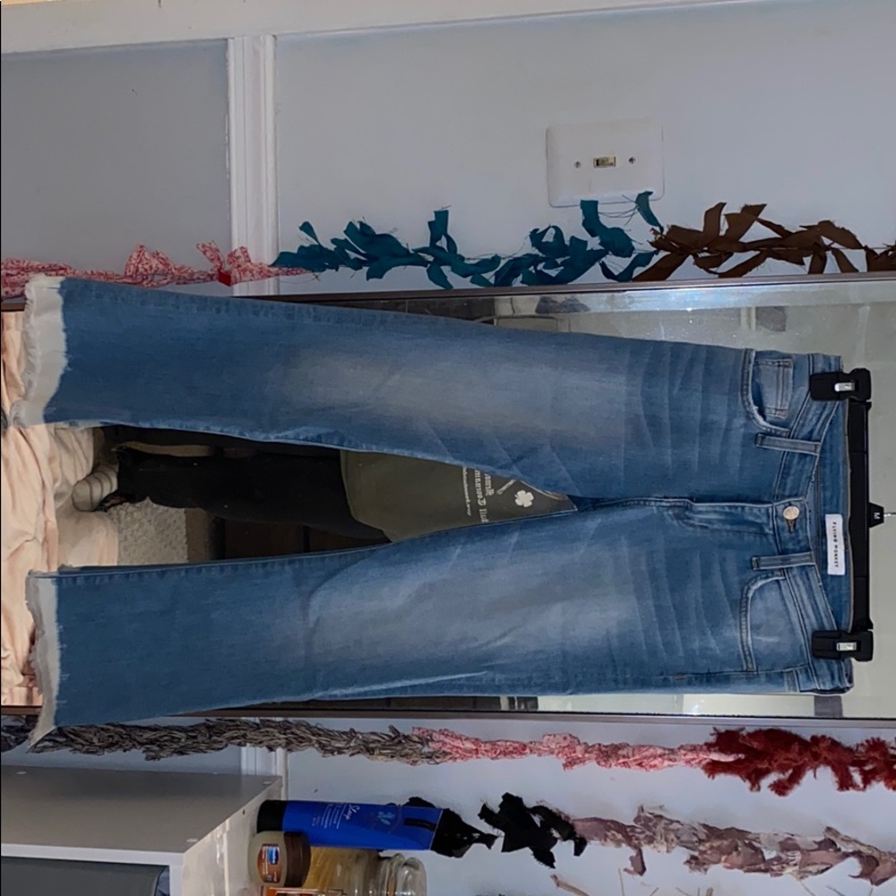 Flying Monkey jeans with dip dyed bottom